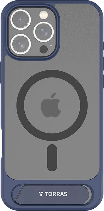 Mbështjellës Torras Pstand Series për iPhone 16 Pro, kaltër