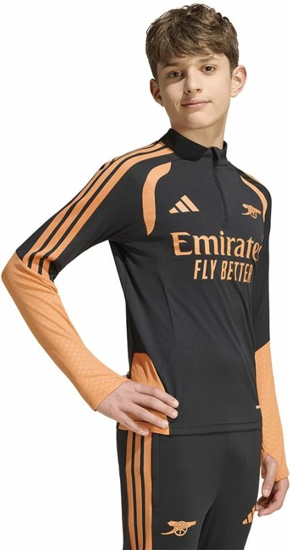 Duks për fëmijë adidas Arsenal London FC 2026/27 Tiro Training Top, i zi