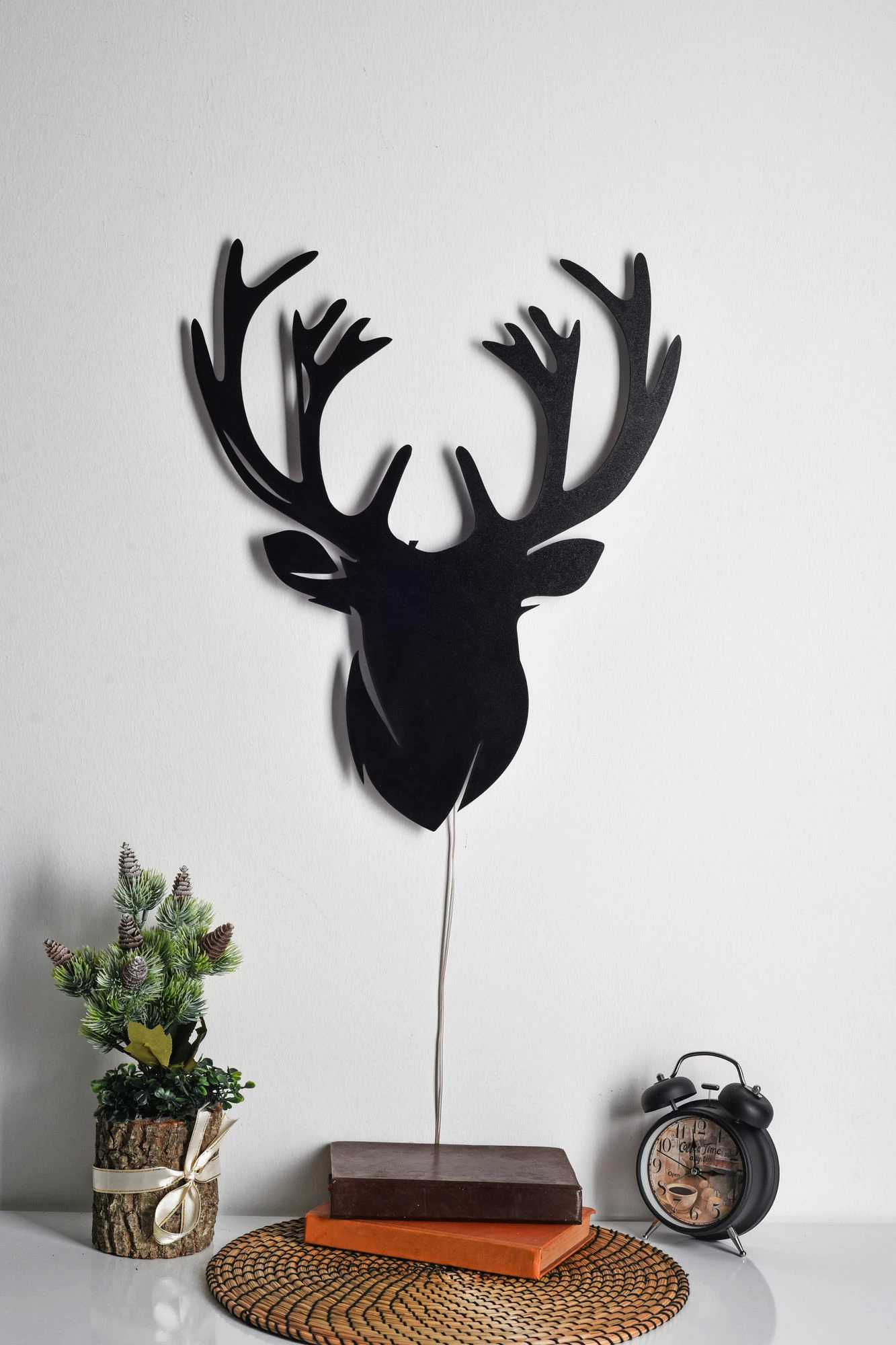 Dritë dekorative LED, formë dreri, ngjyrë e verdhë, Wallity Deer 2
