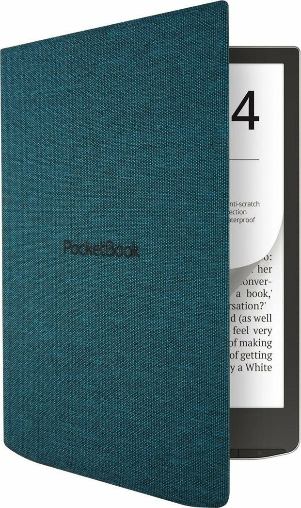 Mbështjellës flip PocketBook InkPad 4 / InkPad Color 2 7.8\" prej lëkure ekologjike, jeshile