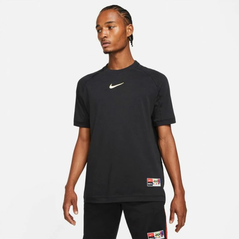 Maicë futbolli për meshkuj Nike, e zezë