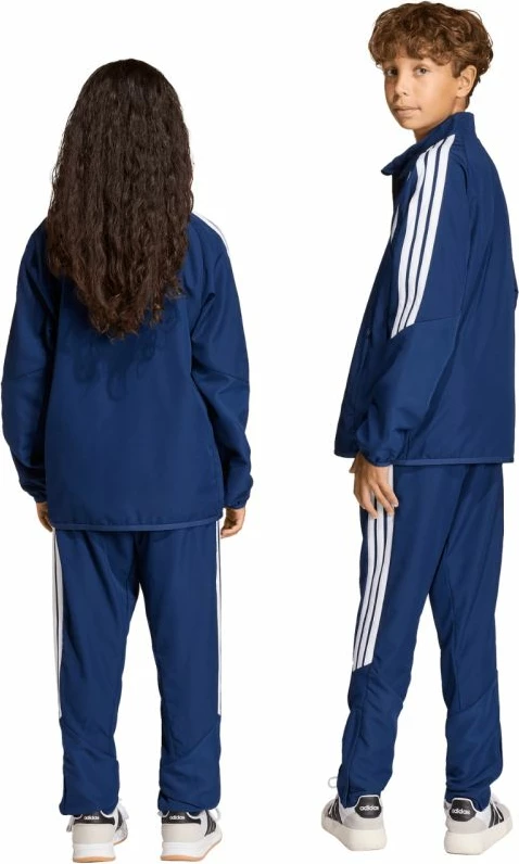 Pantallona për fëmijë adidas, navy blue [Madhësia: 164 cm]