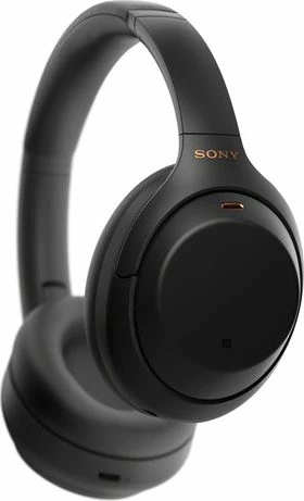 Kufje Sony WH-1000XM4 me Bluetooth, ANC, mikrofon, 30h bateri, të zeza