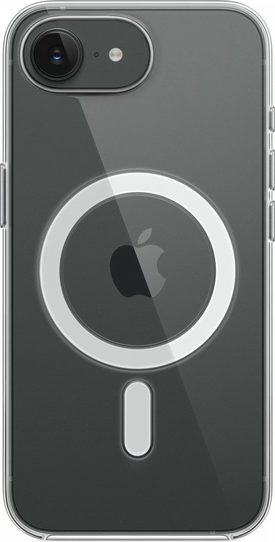 Mbështjellës Apple MHWC4ZM/A MagSafe për iPhone 17e, polikarbonat, transparent