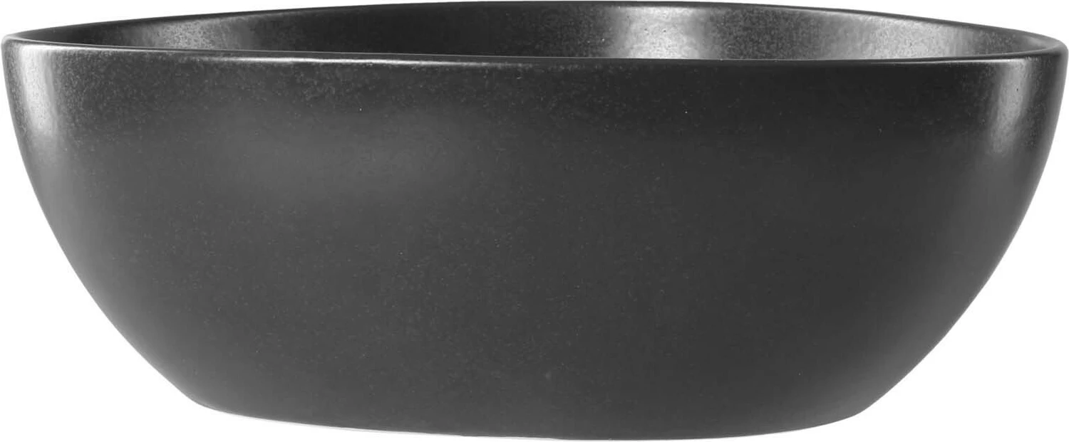 Tas trekëndësh Porland Seasons Coal 1350 ml 220 mm, i zi, set 2 copë