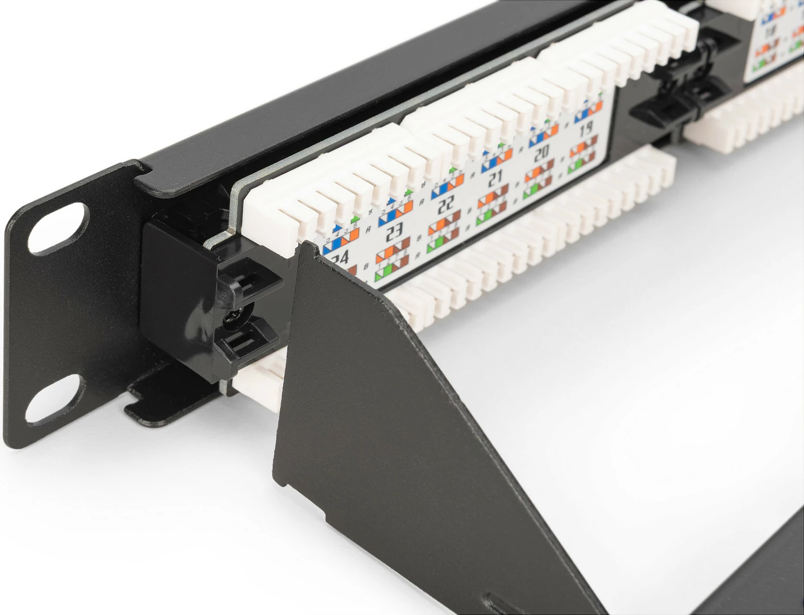 Patch panel Digitus 1U 24-Port Cat6 RJ-45 LSA, unshielded, PoE, i zi
