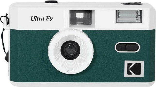 aparat fotografik me film Kodak Ultra F9 DA00252, i rimbushshëm, stil retro, jeshil