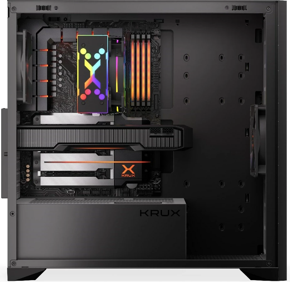 Kasë KRUX Palum KRXD008, e zezë