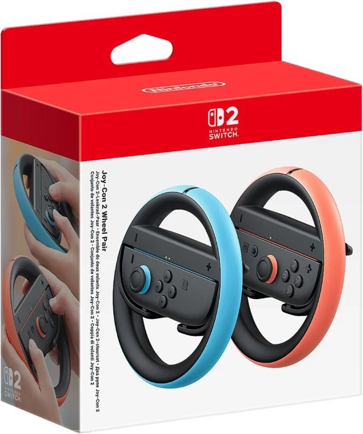 Volantë Nintendo Switch 2 Joy-Con, set 2 copë, kaltër dhe kuqe