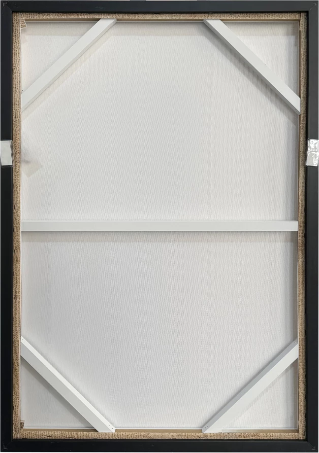 Pikturë dekorative REAP, kanavacë, MDF, bezhë, 60x90x4cm