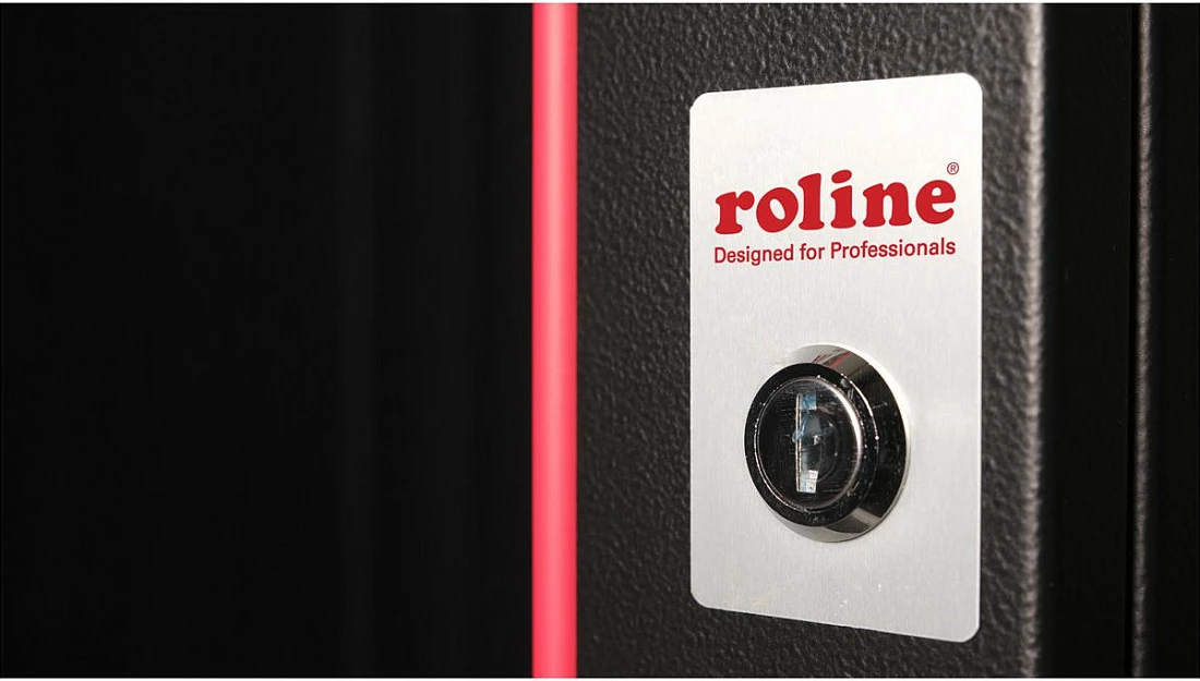 Kabinet rrjeti ROLINE Pro 19" 16U, 600x600mm, derë xhami, muror, i zi