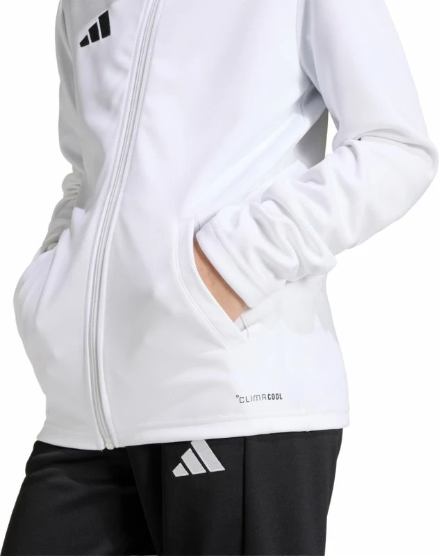 Duks për fëmijë adidas Entrada 26 Track JZ6605, i bardhë