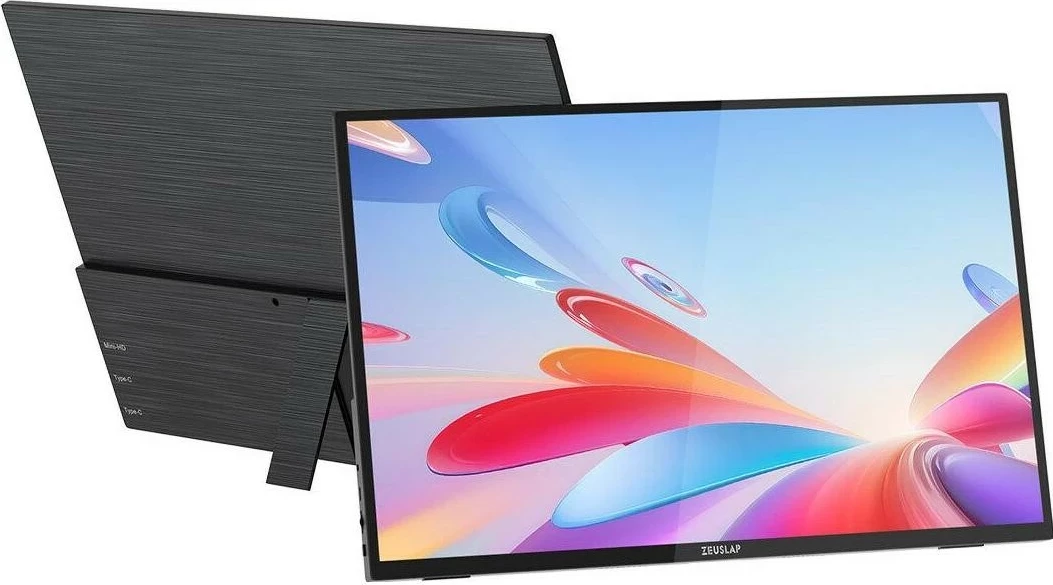 Monitor Zeuslap P16ST, 16 inch, QHD, IPS, 120-144Hz, Touch, i zi