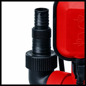 Pompë uji e zhytshme Einhell GC-SP 2275, 220 W, 6 m, kabllo 10 m, kuqe/zezë