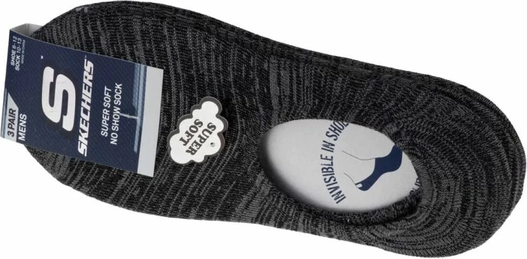Çorape për meshkuj Skechers, gri