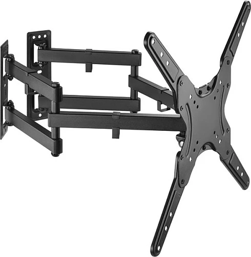 Mbajtëse muri për TV/monitor EQUIP, 23-55", 6 nyje, VESA 200x100-400x400, deri 45kg, e zezë