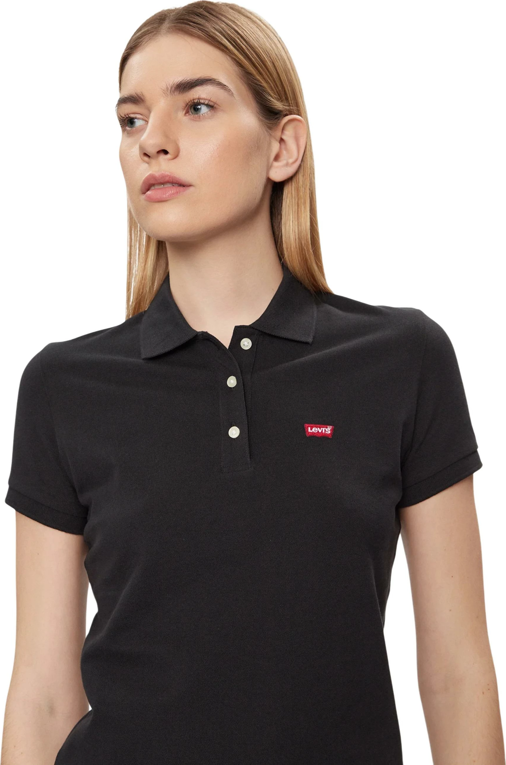 Maicë polo për femra Levi's HM Polo Caviar 52599-0046, e zezë [Madhësia: M]