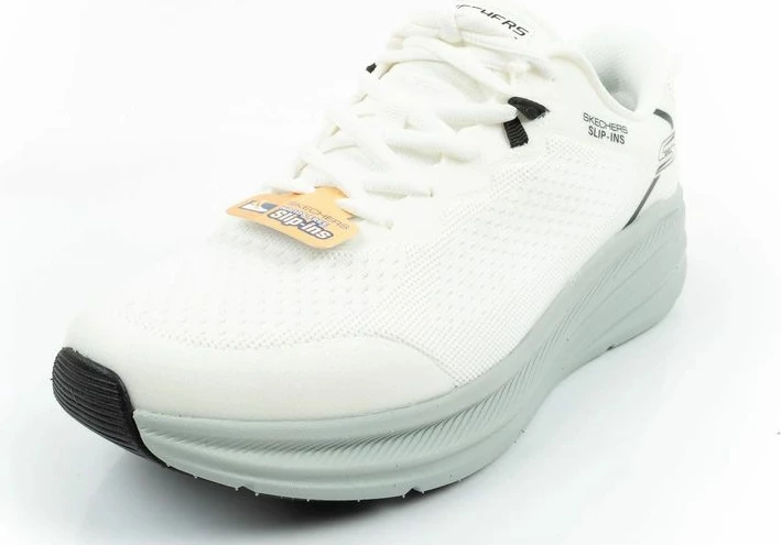 Atlete meshkuj Skechers Bobs Skillz Slip-Ins, të bardha