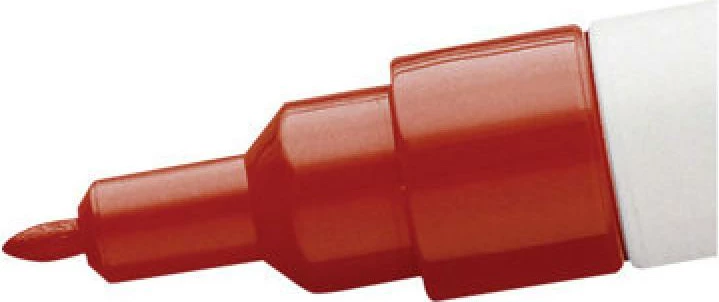 Marker permanent, Edding, 400 4-400002/4400002, majë e hollë, i kuq