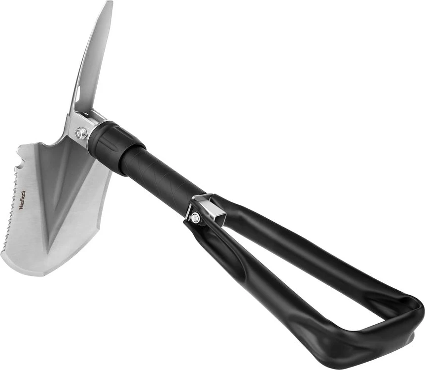 Lopatë shumëfunksionale NEXTOOL NE20033 mini, 128 mm, e zezë