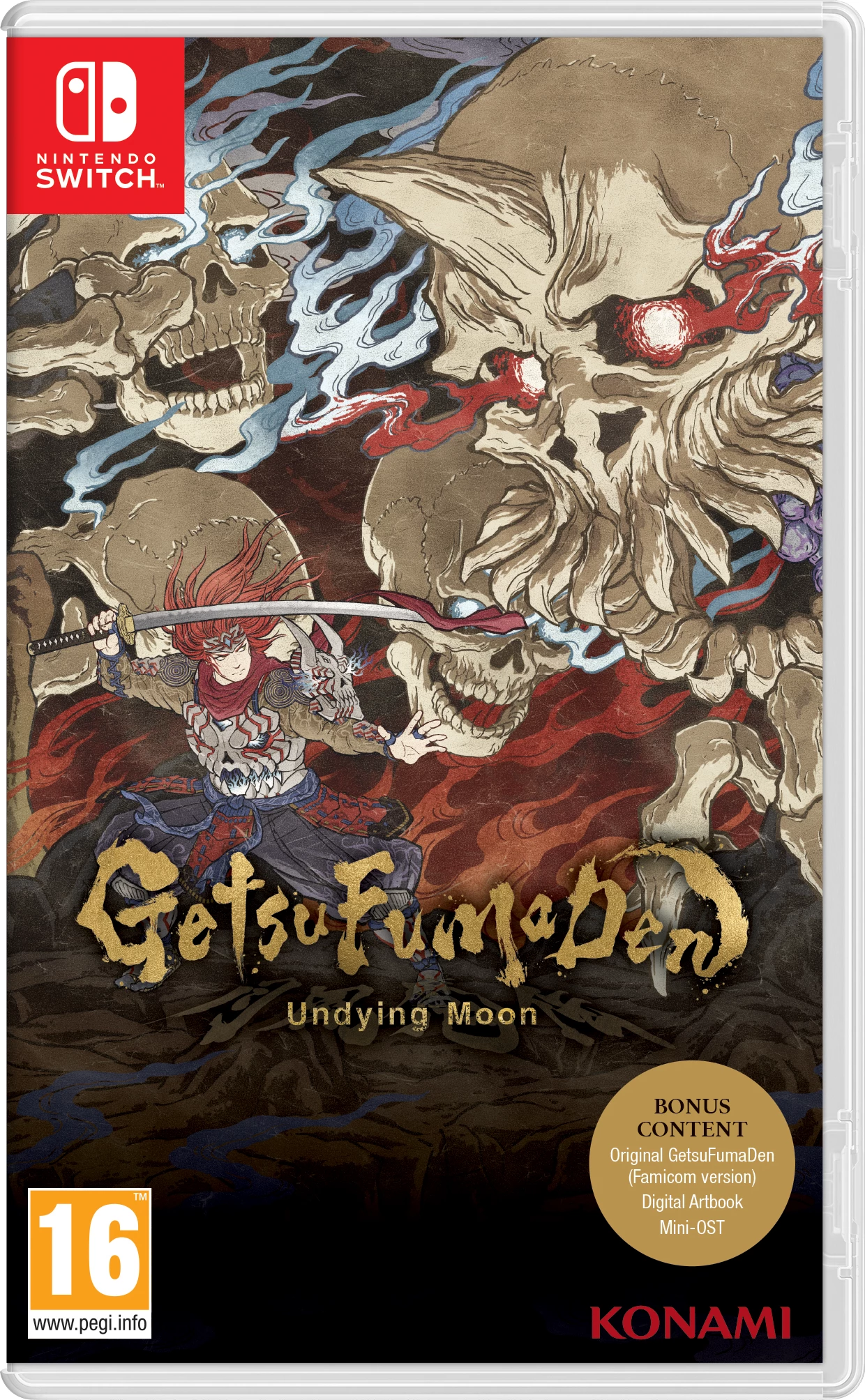 Lojë Konami GetsuFumaDen: Undying Moon për Nintendo Switch