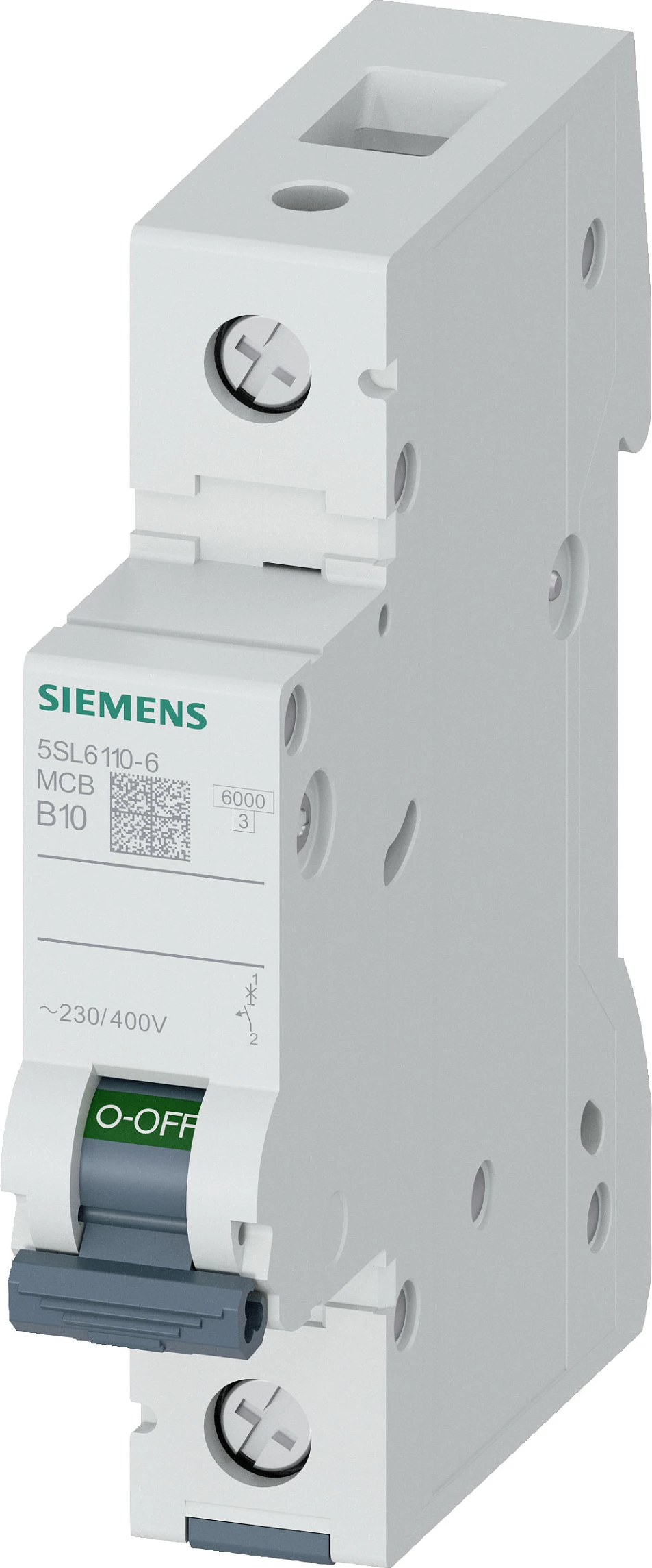 Automat Siemens 5SL61106, B10A, 1P, 6kA, 230/400V