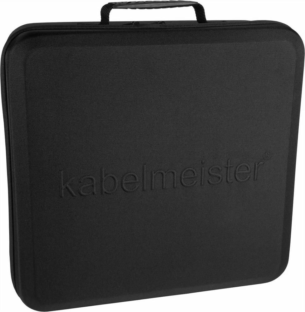 Kofertë ruajtëse Kabelmeister Power Case për kabllo karikimi të veturës elektrike deri 10 m, e zezë