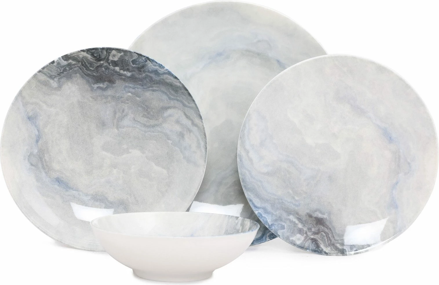 Set enësh për darkë (24 copë), Hermia, GBSATN24Y410050