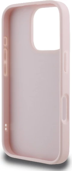 Mbështjellës Karl Lagerfeld Quilted Signature për iPhone 16 Pro, Rozë