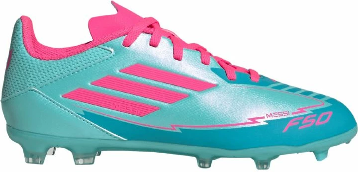 Atlete futbolli adidas për fëmijë, blu-rozë