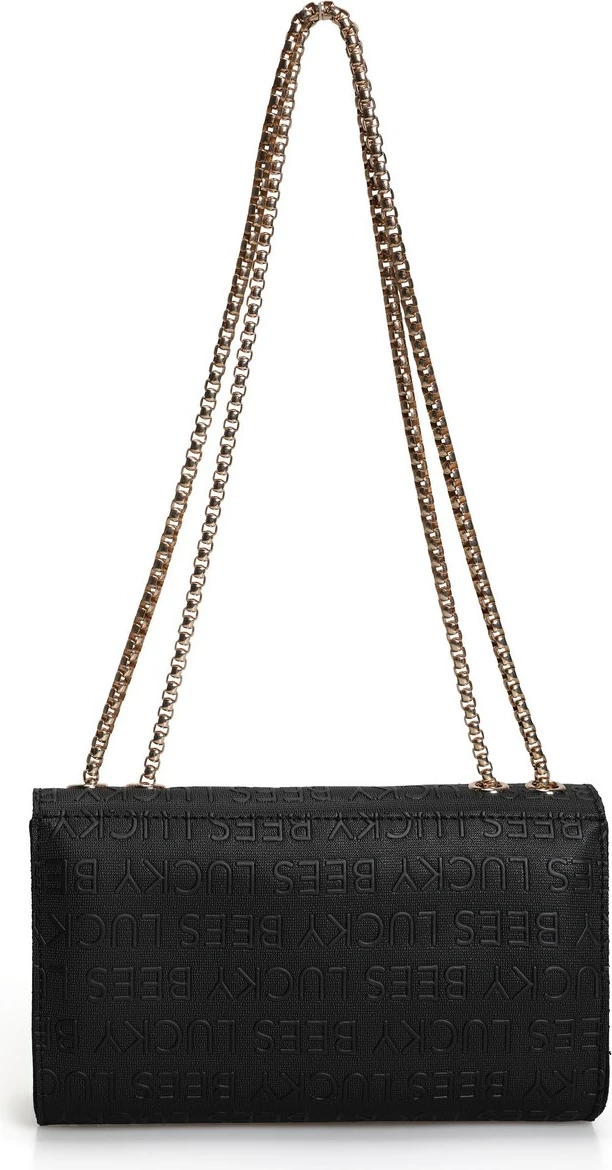 Çantë crossbody Lucky Bees, e zezë, 1283