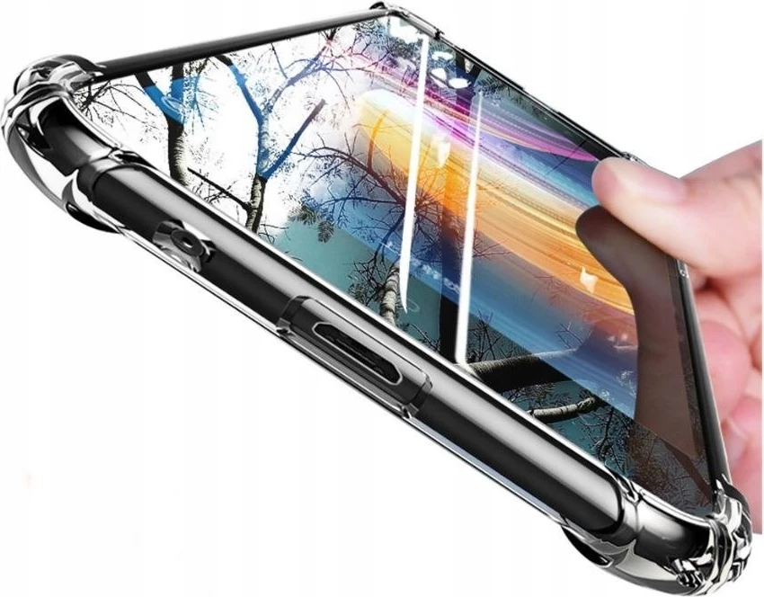 Mbështjellës Goospery Super Protect për Huawei P40 Lite, transparent