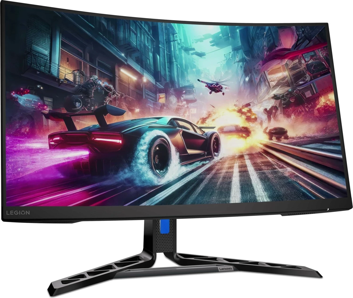 Monitor Lenovo Legion R32qc-30, 31.5 inç, QHD, 180Hz, VA, i zi