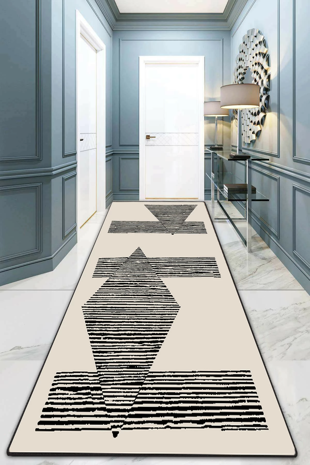 Qilim korridori, shumëngjyrësh, 80x200cm, Conceptum Hypnose, Parey Juega Djt