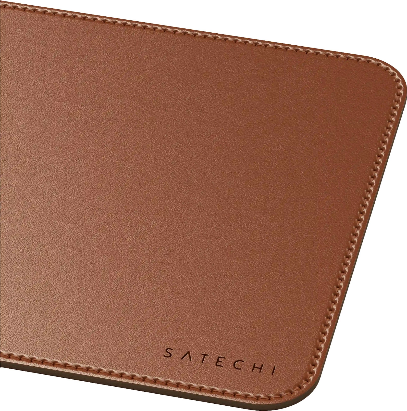 Mauspad Satechi Vegan-Leather Premium, 249 x 190 mm, kafe