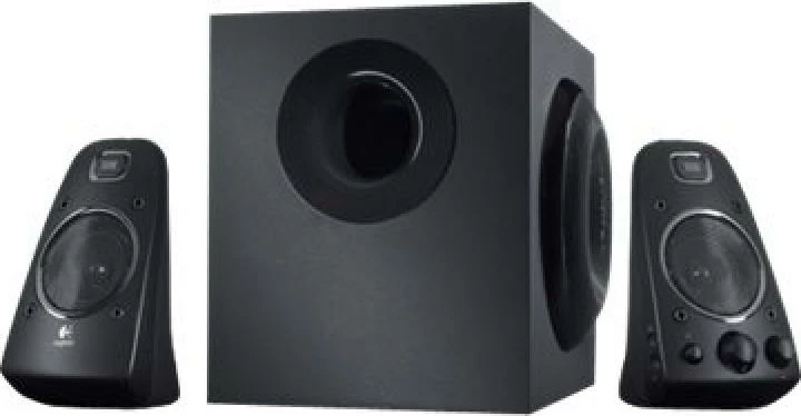Sistem altoparlantësh Logitech Z-623 (980-000403) 2.1 200W THX, i zi