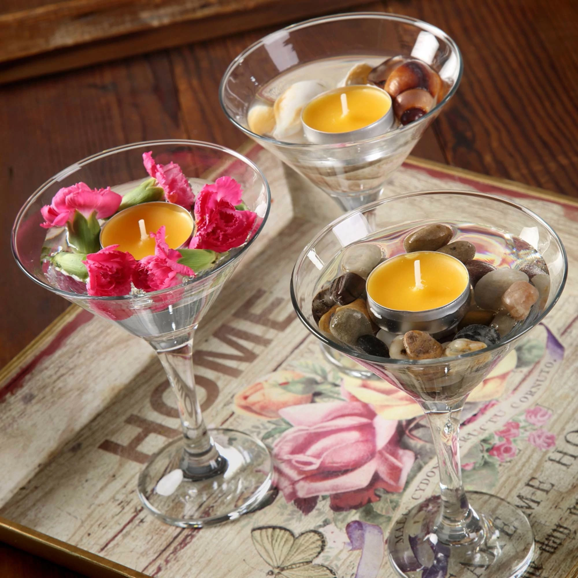 Gotë Martini LAV Sofia 175 ml, transparente, set 12 copë