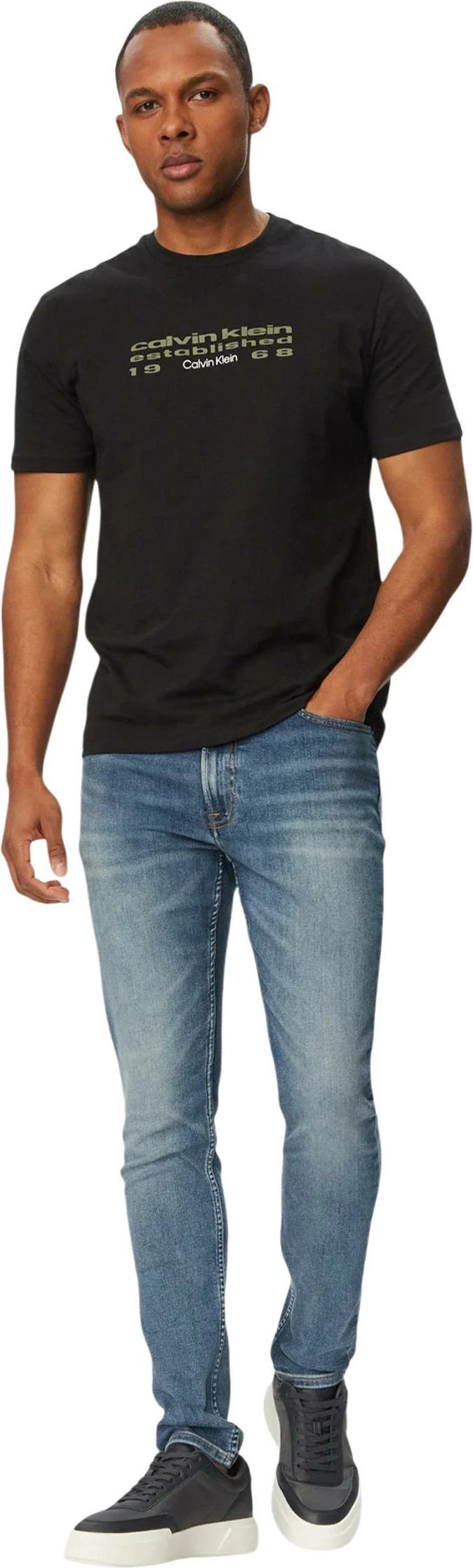 Xhinse për meshkuj Calvin Klein Jeans LV04RG793G, blu denim [Madhësia: W30 L32]