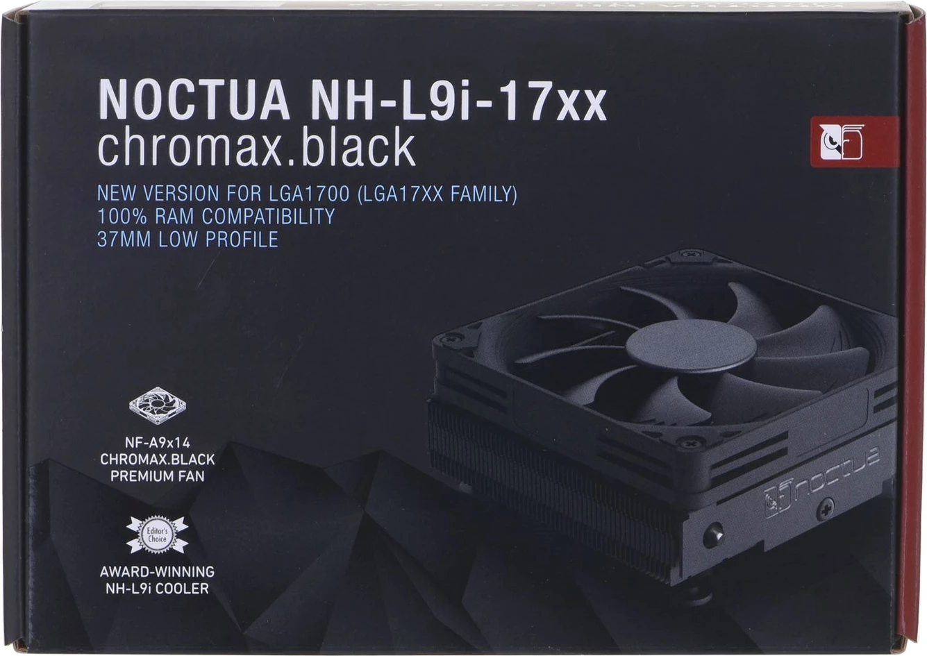 Ftohës për CPU NH-L9I-17XX, i zi