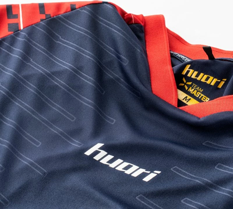 Duks për futboll për meshkuj Huari, në të kuqe dhe blu marine [Madhësia: L]