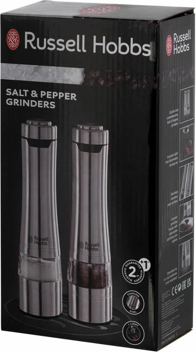 Set mulli për kripë dhe piper Russel Hobbs Classics 23460-56, inox