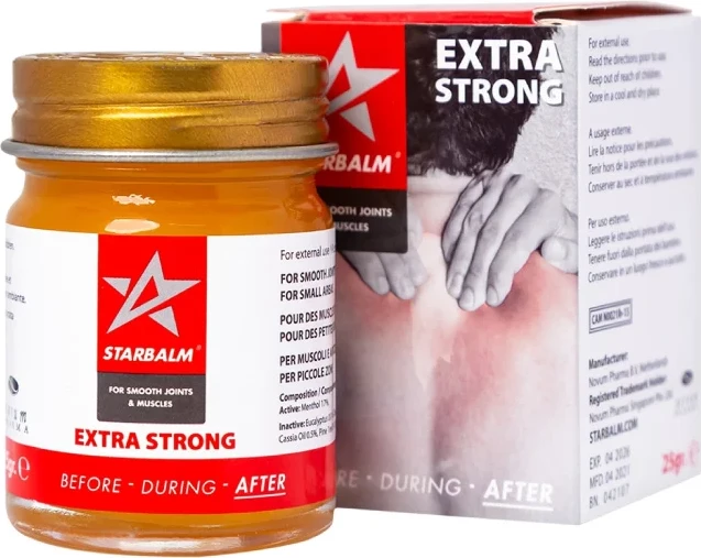 Balm sportiv Red Starbalm Sports balm extra strong 25gr