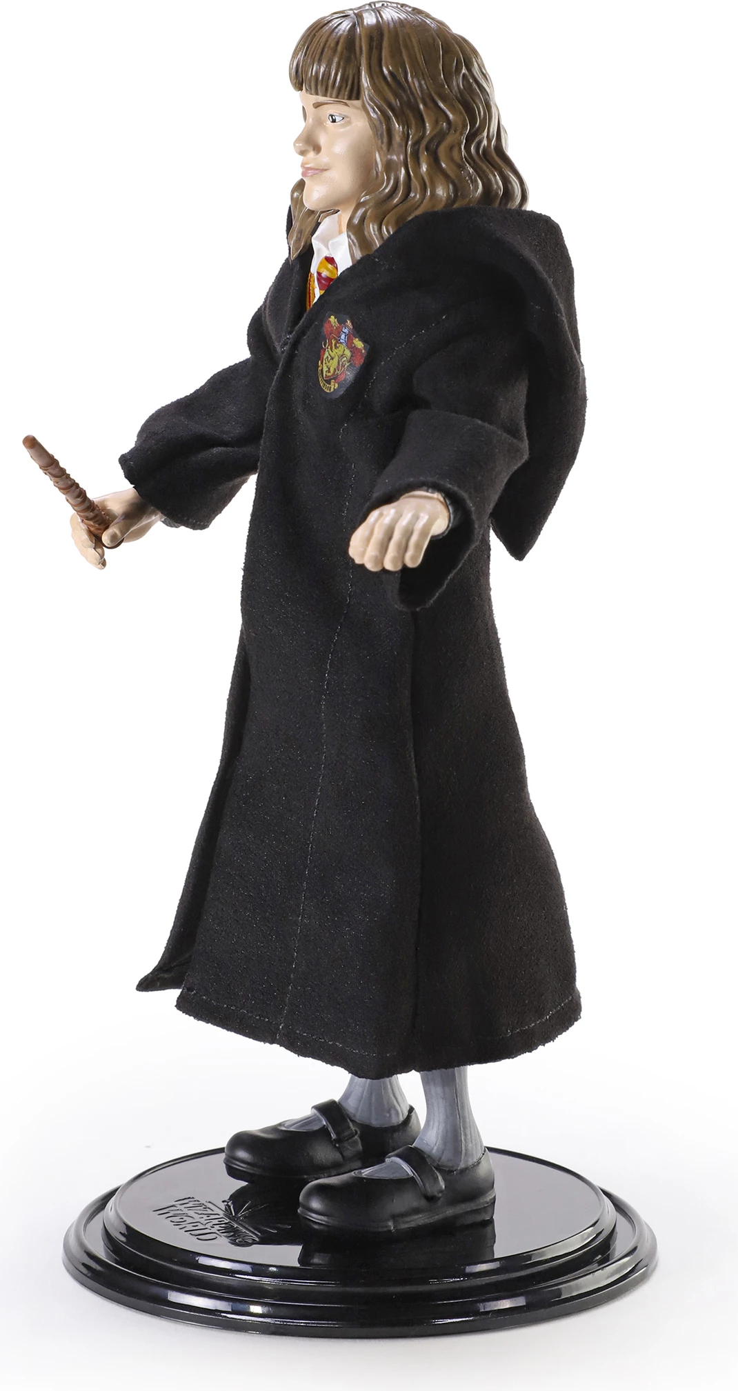 Figurinë fleksibile Noble Collection Bendyfigs Hermione Granger 19 cm me mbajtëse