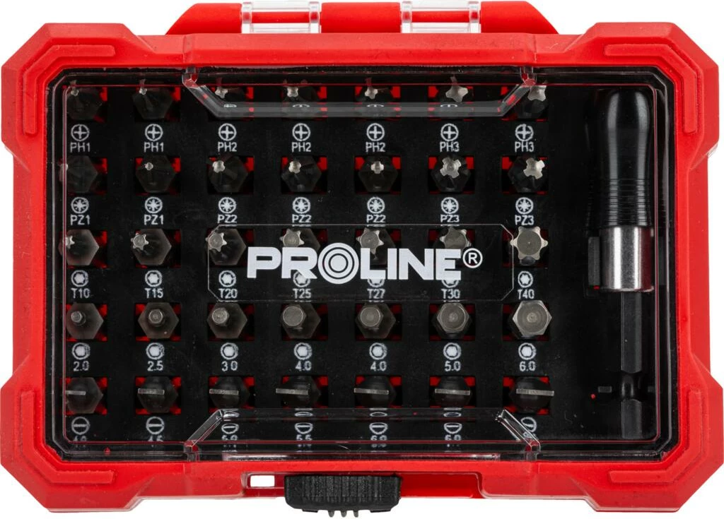 Set bitash me dorezë PROLINE 10719, 36 copë