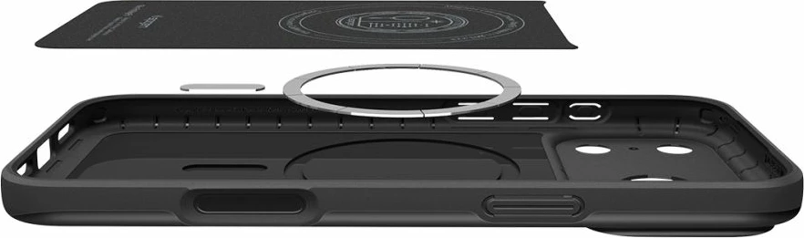 Mbështjellës Spigen Thin Fit MagSafe për iPhone 17 Pro, i zi