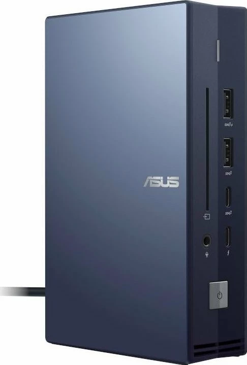Stacion dokimi USB-C Asus SimPro Dock 90NX0460-P00030, 2x DisplayPort, HDMI, VGA, 4x USB 3.0, LAN Gigabit, lexues SD, Power Delivery, e zezë
