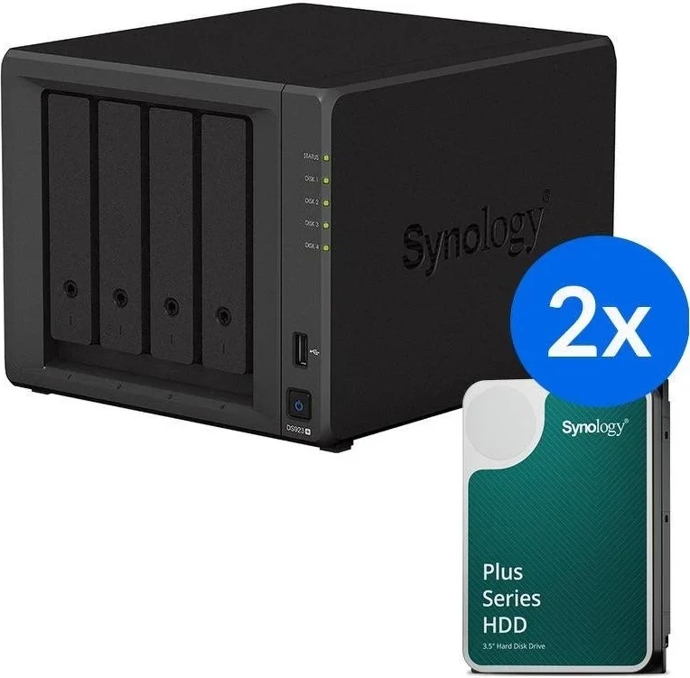 NAS Synology DS923+ 2x 12TB