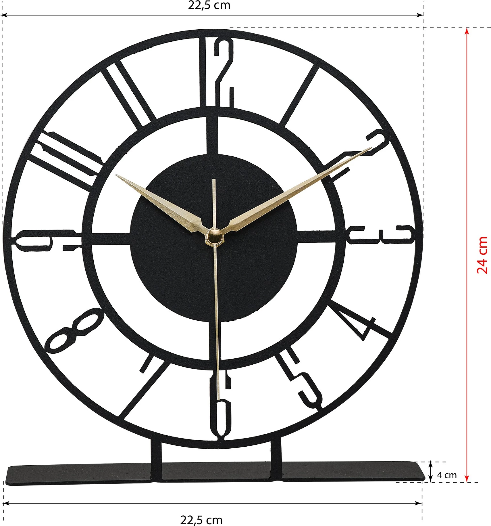 Orë dekorative Aberto Design, Bunella, e zezë