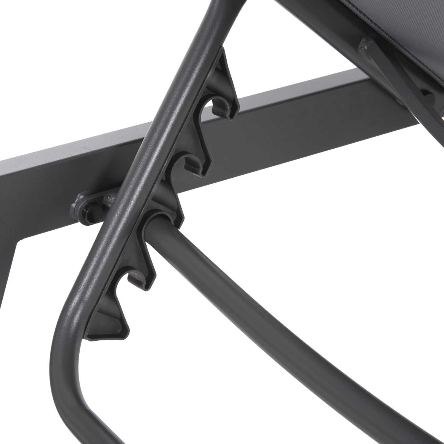 Shezlong alumini me mbështetëse koke RABIA FH5982.03 në antracit 191,5x60x89,5Hcm