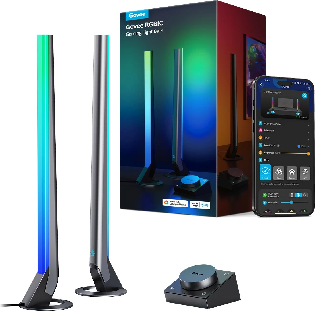 Drita smart për gaming Govee RGBIC